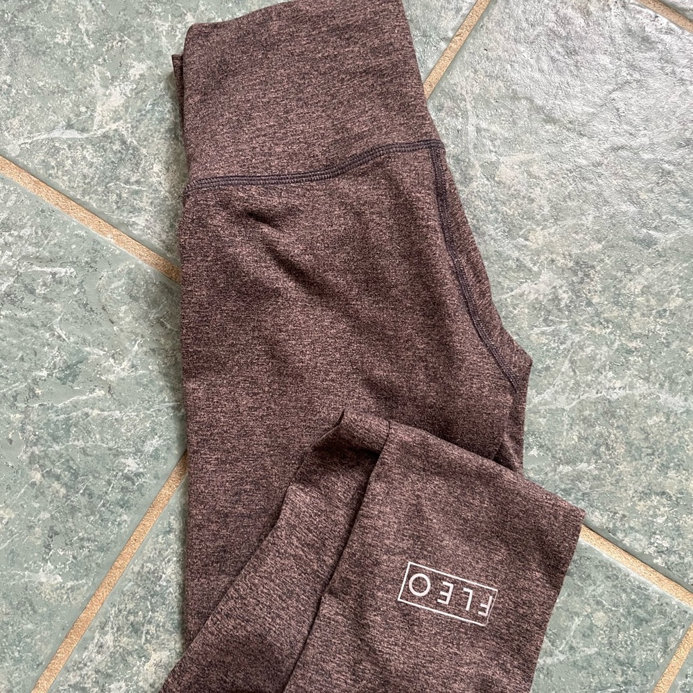 Fleo Leggings Black Taupe